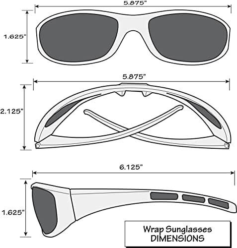 Siskiyou Sports NHL Winnipeg Jets Wrap Sunglasses 5 Siskiyou Sports NHL Winnipeg Jets Wrap Sunglasses - Image 5