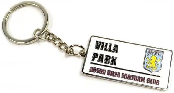Aston Villa FC Park Street Sign Keychain 1 Aston Villa FC Park Street Sign Keychain