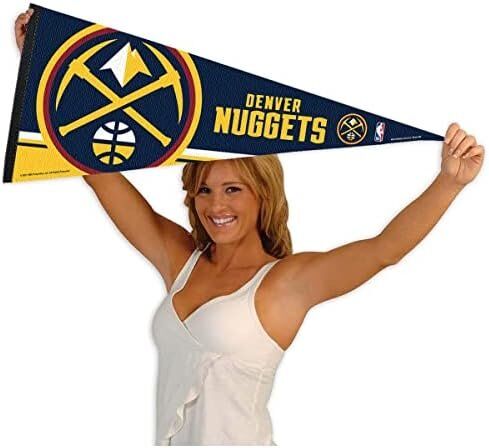 NBA Denver Nuggets Pennant Full Size 12 in X 30 in 4 NBA Denver Nuggets Pennant Full Size 12 in X 30 in - Image 4