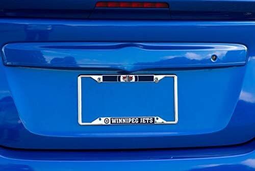 NHL Winnipeg Jets Team Metal License Plate Frames 2 NHL Winnipeg Jets Team Metal License Plate Frames - Image 2