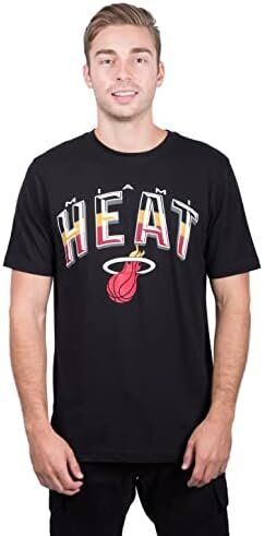 Ultra Game Men's NBA Arched Plexi Short Sleeve T-Shirt