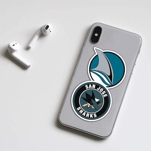 30 PCS NHL San Jose Sharks Decal Decoration Sticker 3 30 PCS NHL San Jose Sharks Decal Decoration Sticker - Image 3