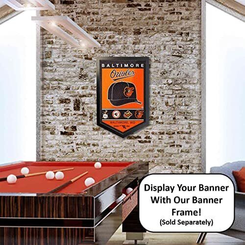 MLB Baltimore Orioles Heritage History Banner Pennant 5 MLB Baltimore Orioles Heritage History Banner Pennant - Image 5