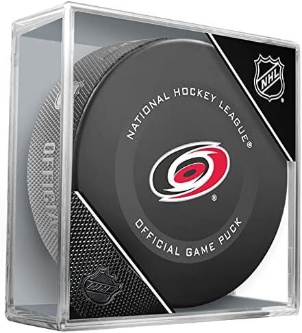 InGlasCo NHL Carolina Hurricanes Unsigned 2019 Model Official Game Puck 1 Carolina Hurricanes Unsigned InGlasCo 2019 Model Official Game Puck - Unsigned Pucks