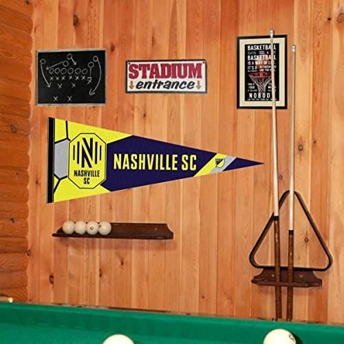 WinCraft MLS Nashville SC Pennant and 12 in X 30 in Banner 2 WinCraft MLS Nashville SC Pennant and 12 in X 30 in Banner - Image 2