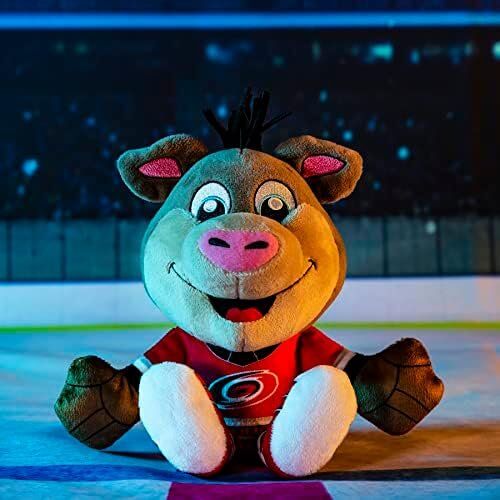 Bleacher Creatures NHL Carolina Hurricanes Stormy 8" Kuricha Mascot Sitting Plush 5 Bleacher Creatures NHL Carolina Hurricanes Stormy 8" Kuricha Mascot Sitting Plush - Image 5