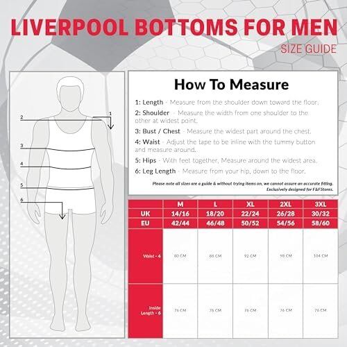 Liverpool FC Comfy Nightwear Pyjama Bottoms for Men Lounge Wear 6 Liverpool FC Comfy Nightwear Pyjama Bottoms for Men Lounge Wear - Image 6