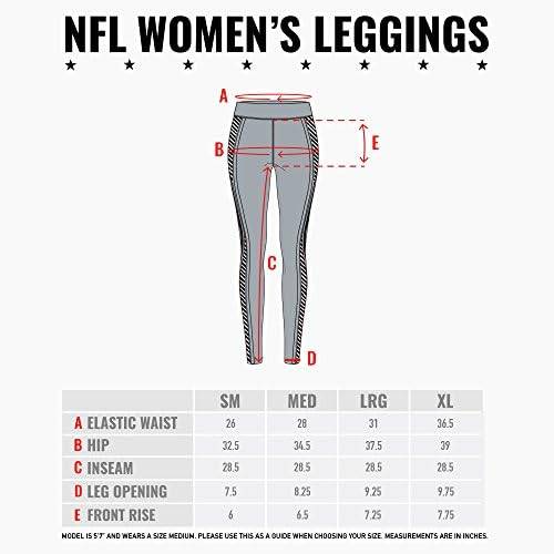 Ultra Game NFL Los Angeles Chargers Women's Lightweight Active Leggings 6 Ultra Game NFL Los Angeles Chargers Women's Lightweight Active Leggings - Image 6