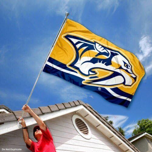 Nashville Predators Flag 3x5 Banner 2 Nashville Predators Flag 3x5 Banner - Image 2