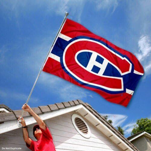 NHL Montreal Canadiens Flag 3x5 Banner 2 NHL Montreal Canadiens Flag 3x5 Banner - Image 2