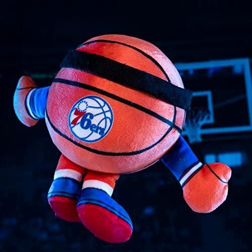 Bleacher Creatures NBA Philadelphia 76ers 8" Kuricha Basketball Sitting Plushies 7 Bleacher Creatures NBA Philadelphia 76ers 8" Kuricha Basketball Sitting Plushies - Image 7
