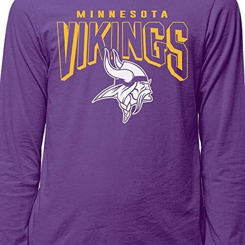 Junk Food Clothing NFL Minnesota Vikings - Long Sleeve Fan Shirt for Men and Women 4 Junk Food Clothing NFL Minnesota Vikings - Long Sleeve Fan Shirt for Men and Women - Image 4