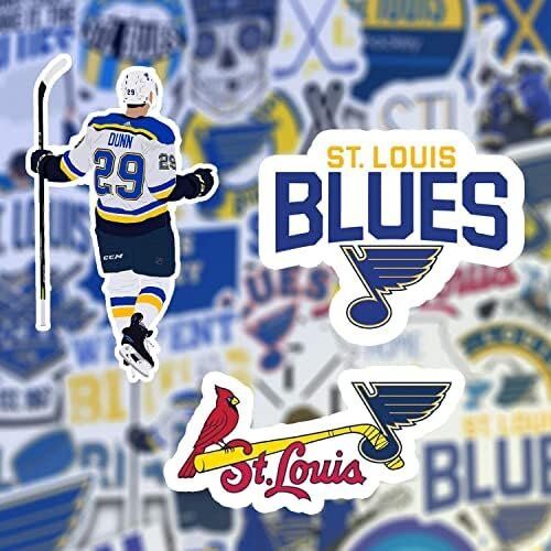 29 PCS Fanart Stickers NHL St Louis Blues Team Hockey Stickers 4 29 PCS Fanart Stickers NHL St Louis Blues Team Hockey Stickers - Image 4