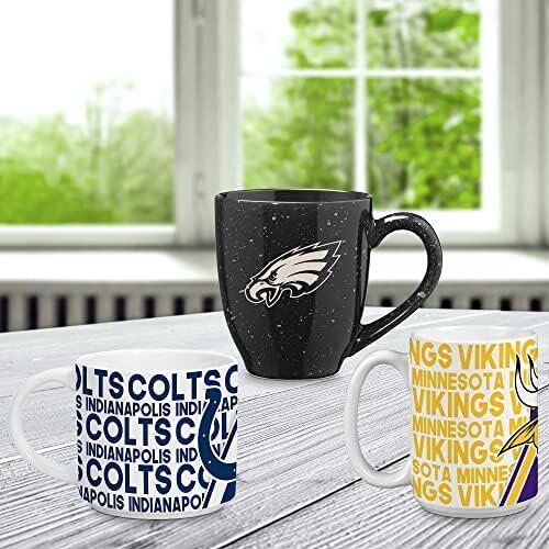 Rico Industries NFL Dallas Cowboys 16 oz Laser Engraved Ceramic Coffee Mug 7 Rico Industries NFL Dallas Cowboys 16 oz Laser Engraved Ceramic Coffee Mug - Image 7