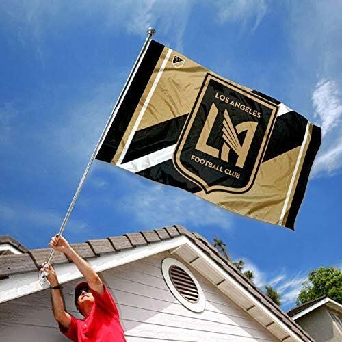 MLS Los Angeles FC Grommet Banner Flag 2 MLS Los Angeles FC Grommet Banner Flag - Image 2