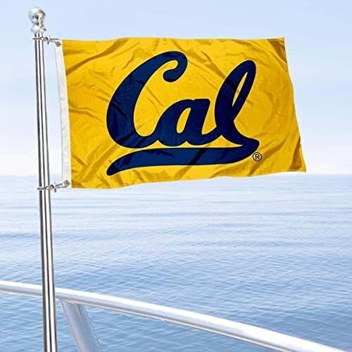 Cal Berkeley Golden Bears Boat and Nautical Flag 2 Cal Berkeley Golden Bears Boat and Nautical Flag - Image 2