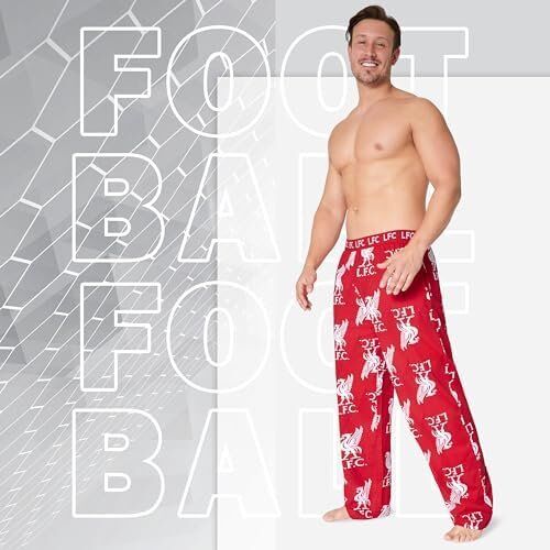 Liverpool FC Comfy Nightwear Pyjama Bottoms for Men Lounge Wear 2 Liverpool FC Comfy Nightwear Pyjama Bottoms for Men Lounge Wear - Image 2
