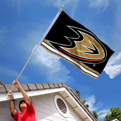 WinCraft NHL Anaheim Ducks Flag 3x5 Banner 2 WinCraft NHL Anaheim Ducks Flag 3x5 Banner - Image 2