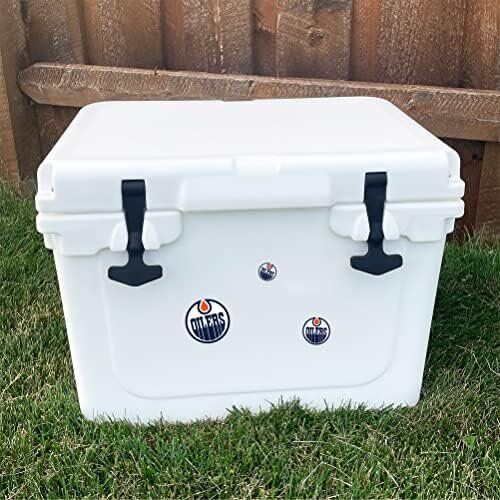 NHL Edmonton Oilers Sticker Vinyl Decal 5 NHL Edmonton Oilers Sticker Vinyl Decal - Image 5