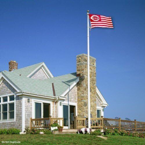 MLB Cincinnati Reds Nation Flag 3x5 Banner 6 MLB Cincinnati Reds Nation Flag 3x5 Banner - Image 6