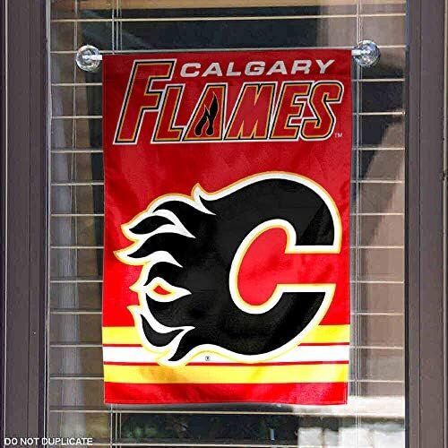NHL Calgary Flames Double Sided Garden Flag 4 NHL Calgary Flames Double Sided Garden Flag - Image 4