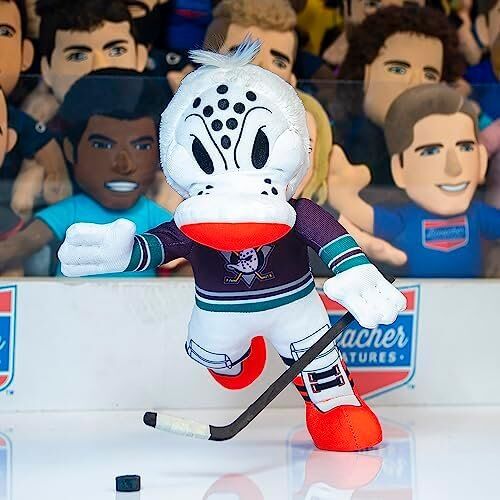 Bleacher Creatures Anaheim Ducks Wild Wing 10" NHL Mascot Plush Figure 4 Bleacher Creatures Anaheim Ducks Wild Wing 10" NHL Mascot Plush Figure - Image 4