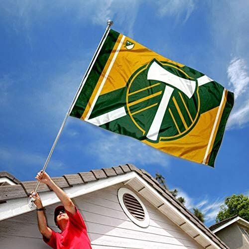 MLS Portland Timbers Grommet Banner Flag 2 MLS Portland Timbers Grommet Banner Flag - Image 2