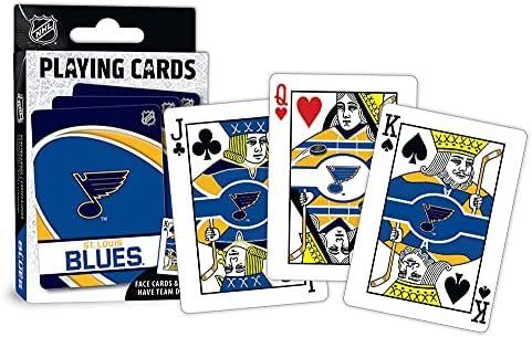 MasterPieces NHL St. Louis Blues Playing Cards - 2.5" x 3.5 4 MasterPieces NHL St. Louis Blues Playing Cards - 2.5" x 3.5 - Image 4