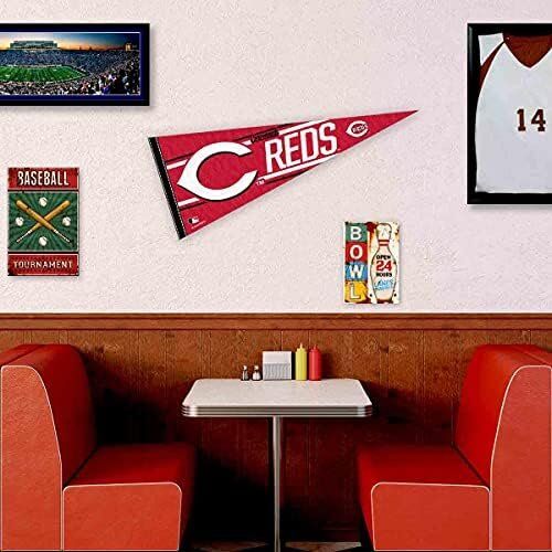 MLB Cincinnati Reds Large Pennant 3 MLB Cincinnati Reds Large Pennant - Image 3