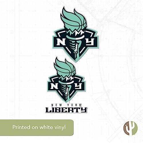 WNBA New York Liberty Sticker Vinyl Decal 5 WNBA New York Liberty Sticker Vinyl Decal - Image 5