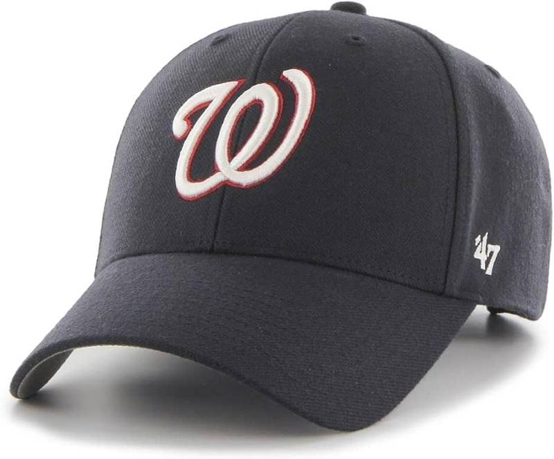 '47 MLB Alternate MVP Adjustable Hat, Adult One Size Fits All (Washington Nationals Navy)