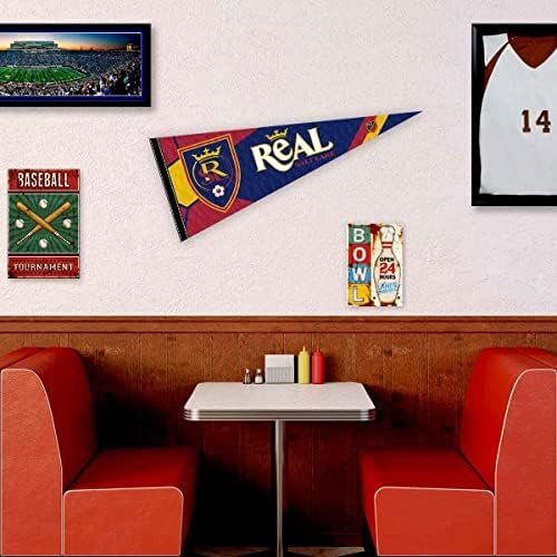 MLS Real Salt Lake Pennant Flag Banner 3 MLS Real Salt Lake Pennant Flag Banner - Image 3