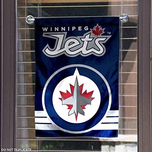 NHL Winnipeg Jets Double Sided Garden Flag 4 NHL Winnipeg Jets Double Sided Garden Flag - Image 4