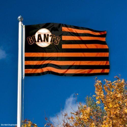 MLB San Francisco Giants Nation Flag 3x5 Banner 3 MLB San Francisco Giants Nation Flag 3x5 Banner - Image 3