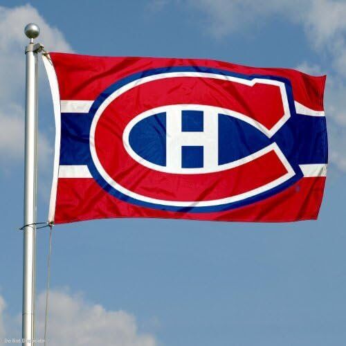 NHL Montreal Canadiens Flag 3x5 Banner 3 NHL Montreal Canadiens Flag 3x5 Banner - Image 3