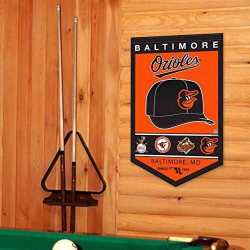MLB Baltimore Orioles Heritage History Banner Pennant 2 MLB Baltimore Orioles Heritage History Banner Pennant - Image 2