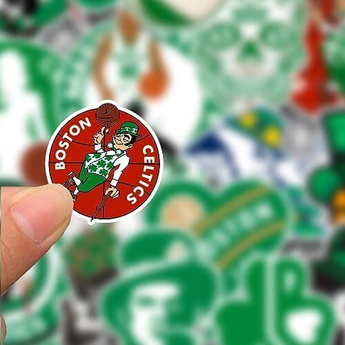 25 PCS of NBA Boston Celtics Stickers 2 25 PCS of NBA Boston Celtics Stickers - Image 2