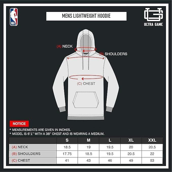 Ultra Game NBA Utah Jazz Soft Lightweight Pullover Hoodie Sweatshirt 6 Ultra Game NBA Utah Jazz Soft Lightweight Pullover Hoodie Sweatshirt - Image 6
