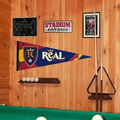 MLS Real Salt Lake Pennant Flag Banner 2 MLS Real Salt Lake Pennant Flag Banner - Image 2