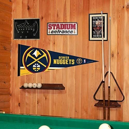 NBA Denver Nuggets Pennant Full Size 12 in X 30 in 2 NBA Denver Nuggets Pennant Full Size 12 in X 30 in - Image 2