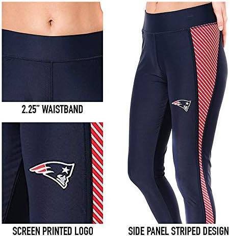 Ultra Game NFL Los Angeles Chargers Women's Lightweight Active Leggings 5 Ultra Game NFL Los Angeles Chargers Women's Lightweight Active Leggings - Image 5