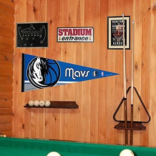 NBA Dallas Mavericks Pennant Full Size 12 in X 30 in 2 NBA Dallas Mavericks Pennant Full Size 12 in X 30 in - Image 2