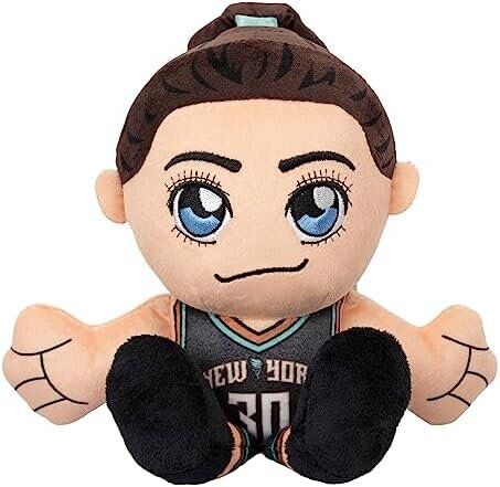 Bleacher Creatures New York Liberty Breanna Stewart 8" WNBA Kuricha Plush - Soft Chibi Inspired WNBA Superstar