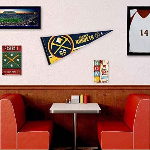 NBA Denver Nuggets Pennant Full Size 12 in X 30 in 3 NBA Denver Nuggets Pennant Full Size 12 in X 30 in - Image 3