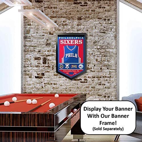 NBA Philadelphia 76ers Heritage History Banner Pennant 5 NBA Philadelphia 76ers Heritage History Banner Pennant - Image 5