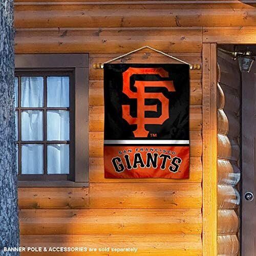 MLB San Francisco Giants Two Sided House Flag 3 MLB San Francisco Giants Two Sided House Flag - Image 3