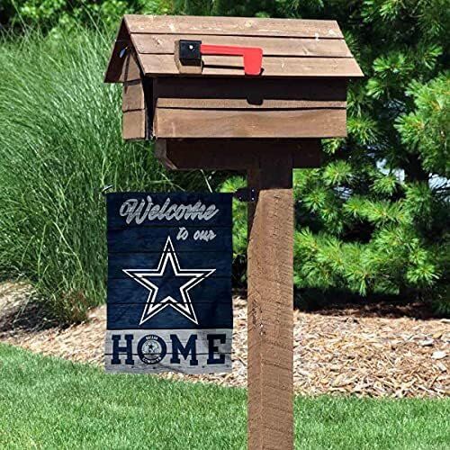 NFL Dallas Cowboys Welcome Home Decorative Garden Flag Double Sided Banner 3 NFL Dallas Cowboys Welcome Home Decorative Garden Flag Double Sided Banner - Image 3