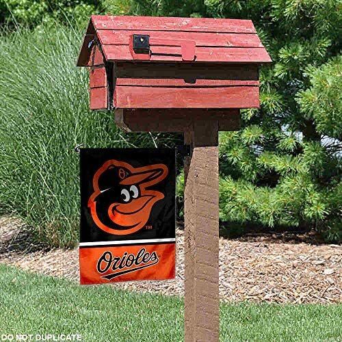 WinCraft MLB Baltimore Orioles Double Sided Garden Flag 3 WinCraft MLB Baltimore Orioles Double Sided Garden Flag - Image 3