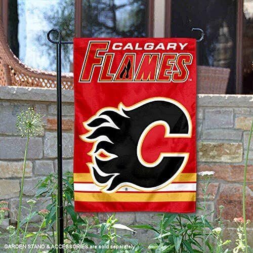 NHL Calgary Flames Double Sided Garden Flag 2 NHL Calgary Flames Double Sided Garden Flag - Image 2