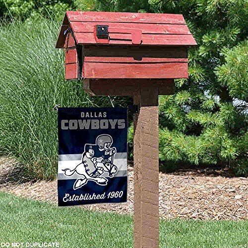 WinCraft NFL Dallas Cowboys Vintage Garden Flag Double Sided Banner 3 WinCraft NFL Dallas Cowboys Vintage Garden Flag Double Sided Banner - Image 3